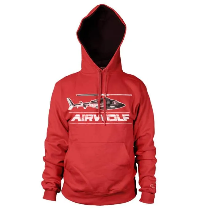 Airwolf Chopper Distressed Hoodie