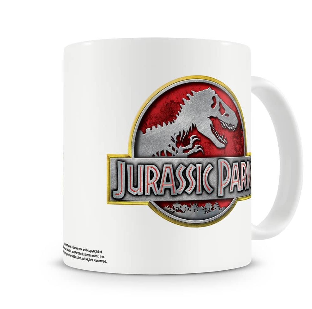 Jurassic Park Metallic Logo Coffee Mug