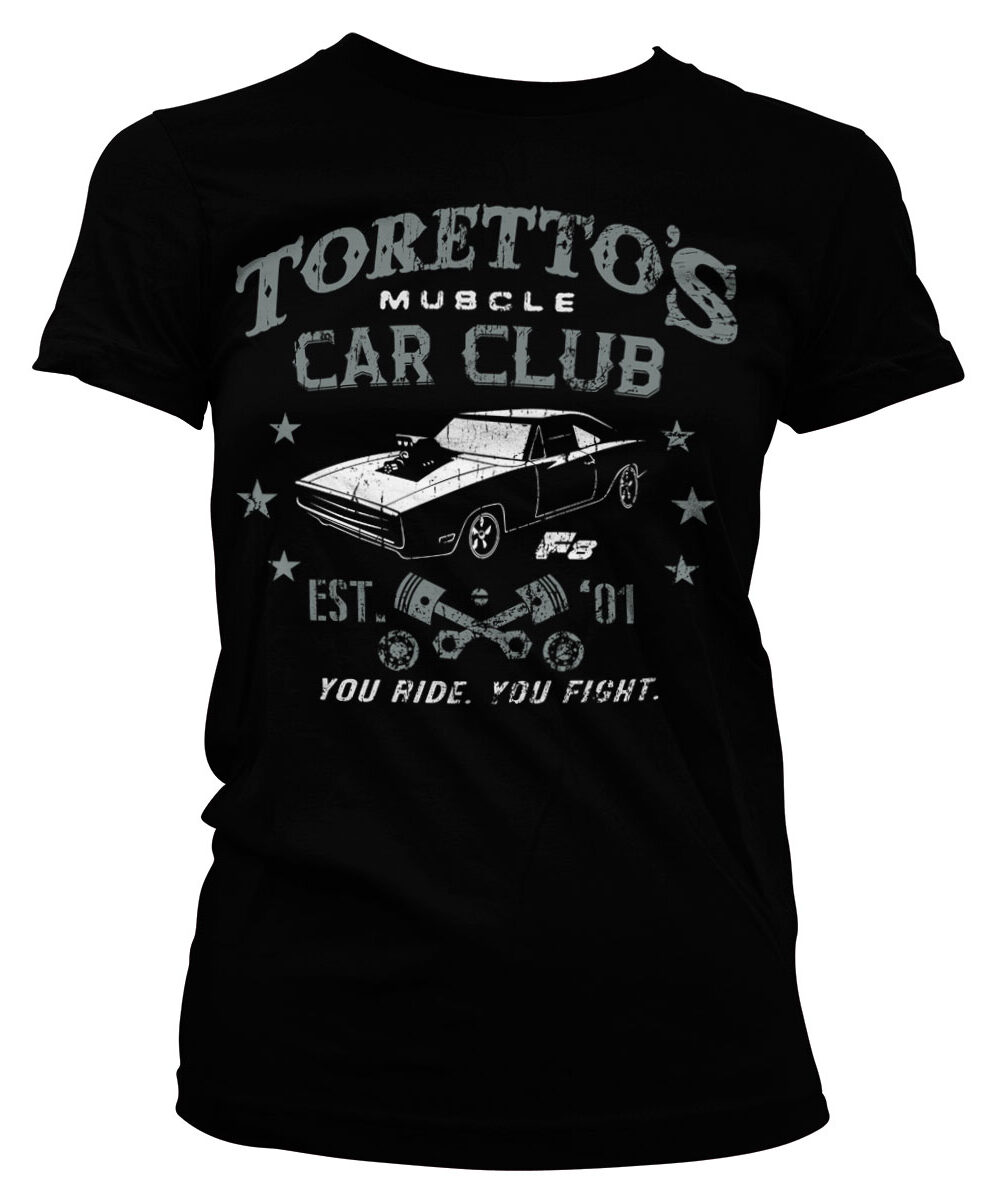 Toretto's Muscle Car Club Girly Tee