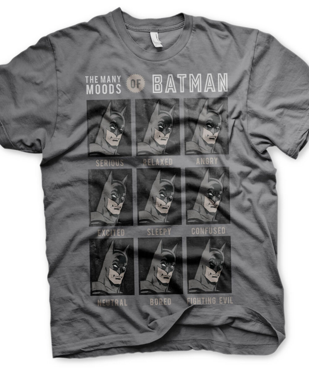 The Many Moods of Batman T-Shirt