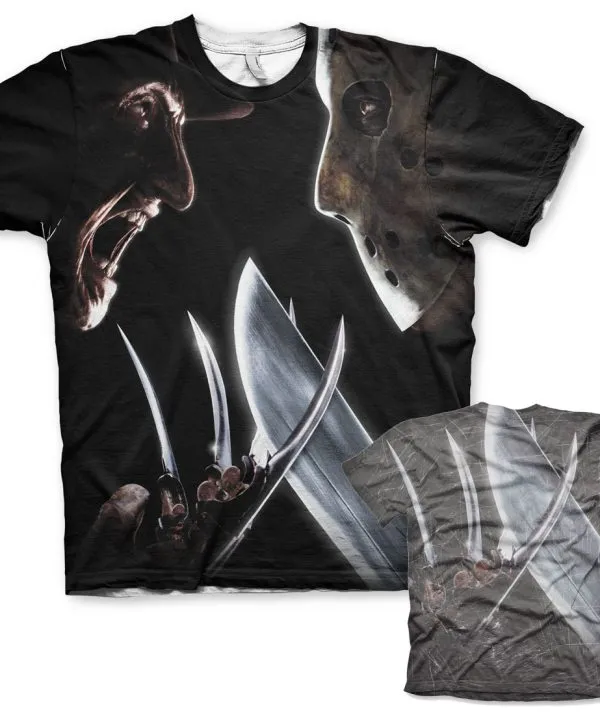 Freddy vs Jason Allover T-Shirt