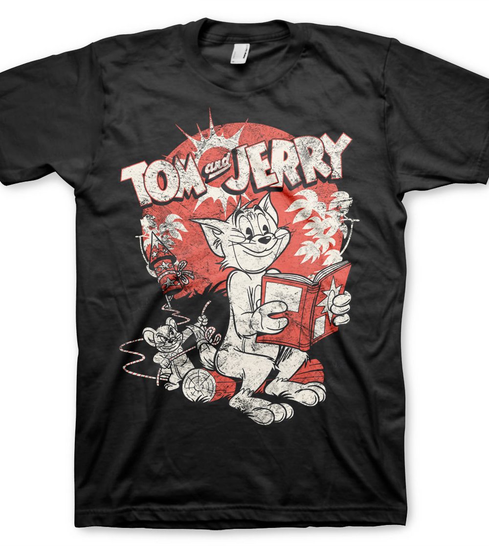Tom & Jerry Vintage Comic T-Shirt