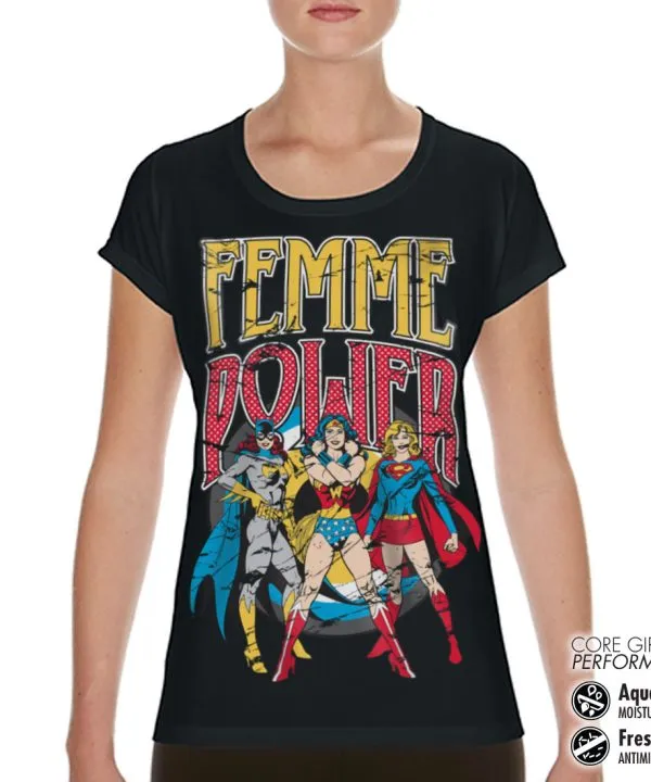 Femme Power Workout Girly Tee
