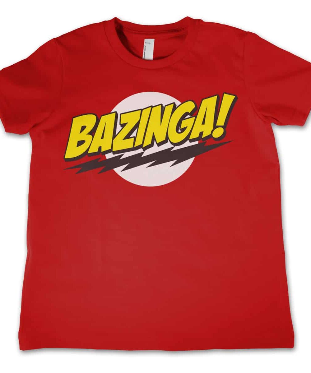 Bazinga Super Logo Kids T-Shirt