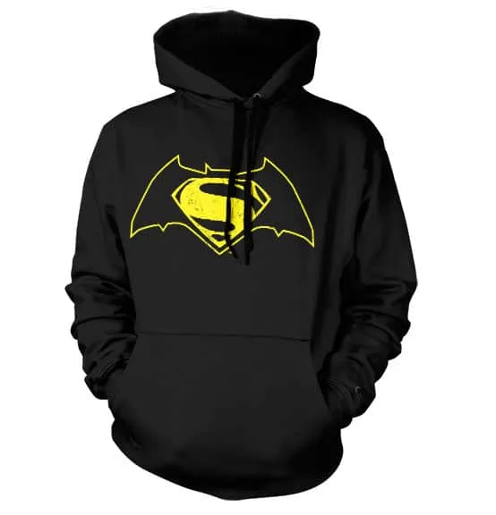 Batman Vs Superman Logo Hoodie