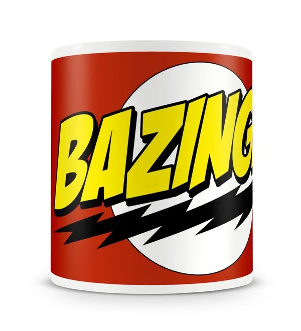 Bazinga Super Logo Coffee Mug