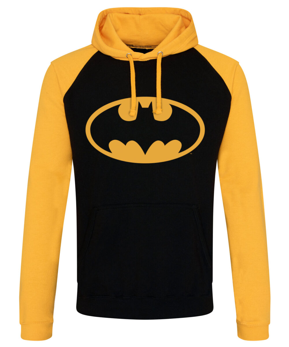 Batman Signal Logo Baseball Hoodie