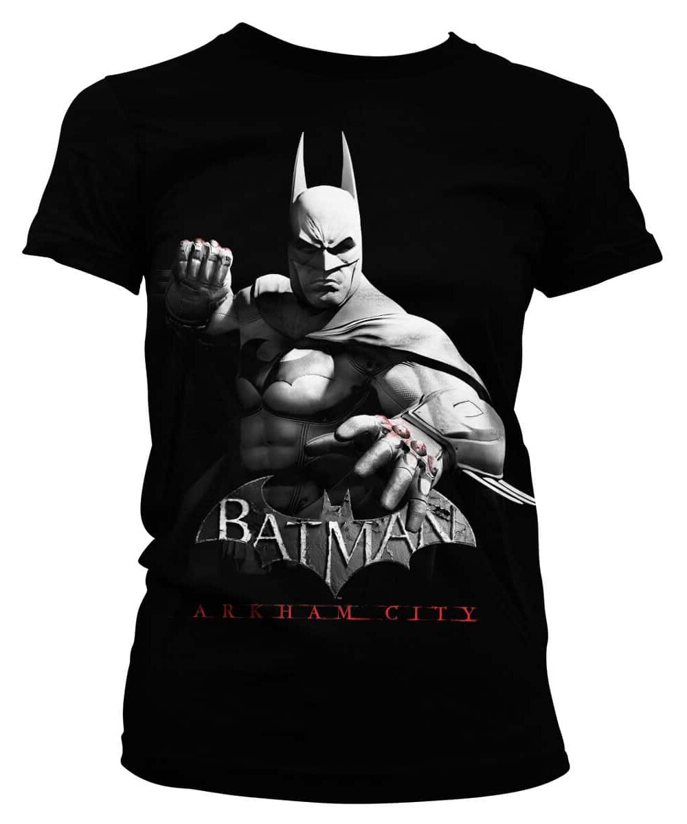 Batman Arkham City Girly Tee
