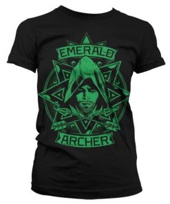 Arrow – Emerald Archer Girly T-Shirt