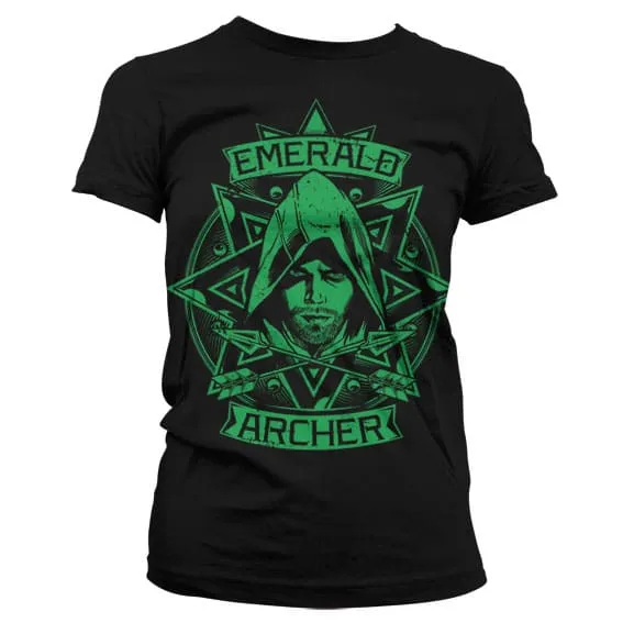 Arrow – Emerald Archer Girly T-Shirt