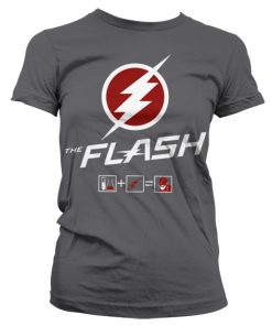 The Flash Riddle Girly T-Shirt