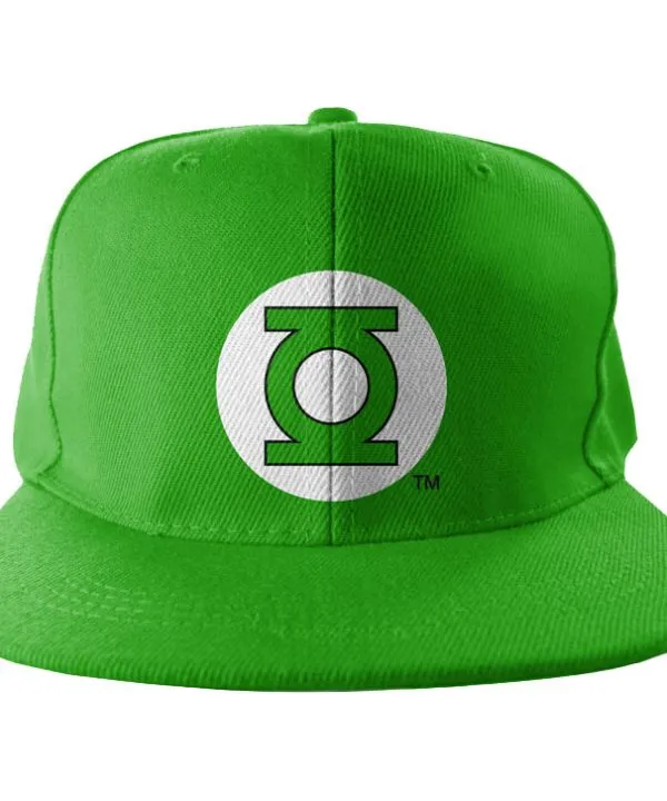 Green Lantern Logo Embroidered Snapback