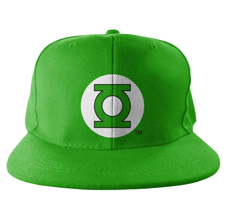 Green Lantern Logo Embroidered Snapback