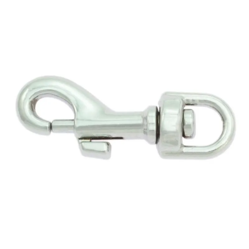 Karabinkrok med sviveløye i Sink