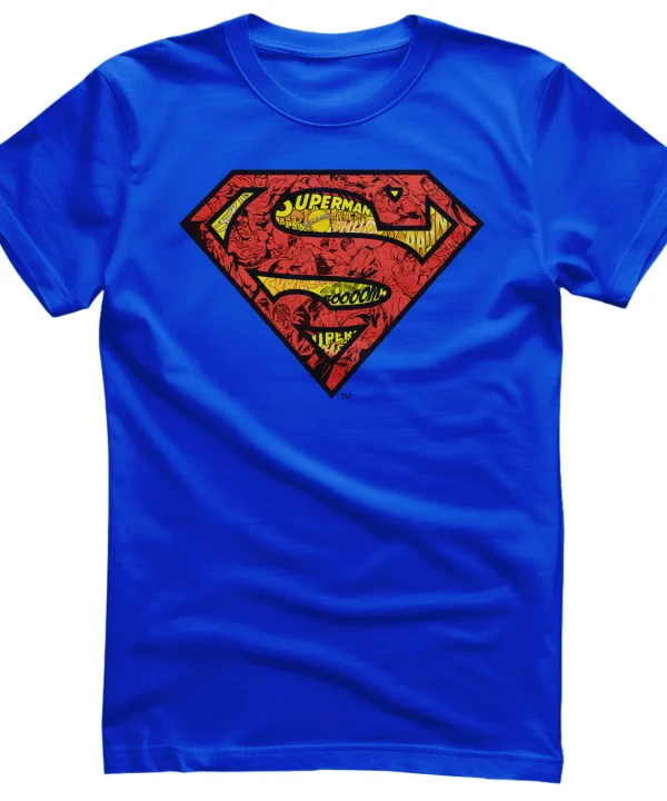 Superman Mash-Up Shield T-Shirt