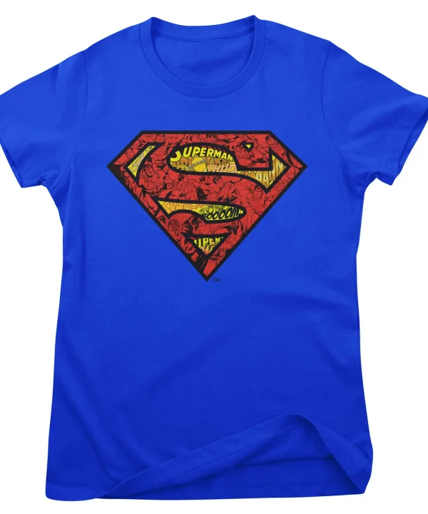 Superman Mash-Up Shield T-Shirt